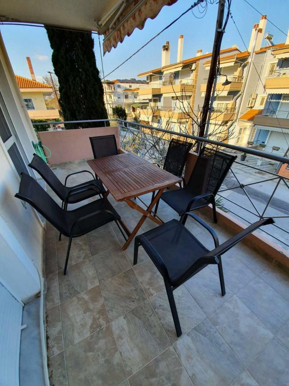 Anna Apartments Keramoti  Luaran gambar